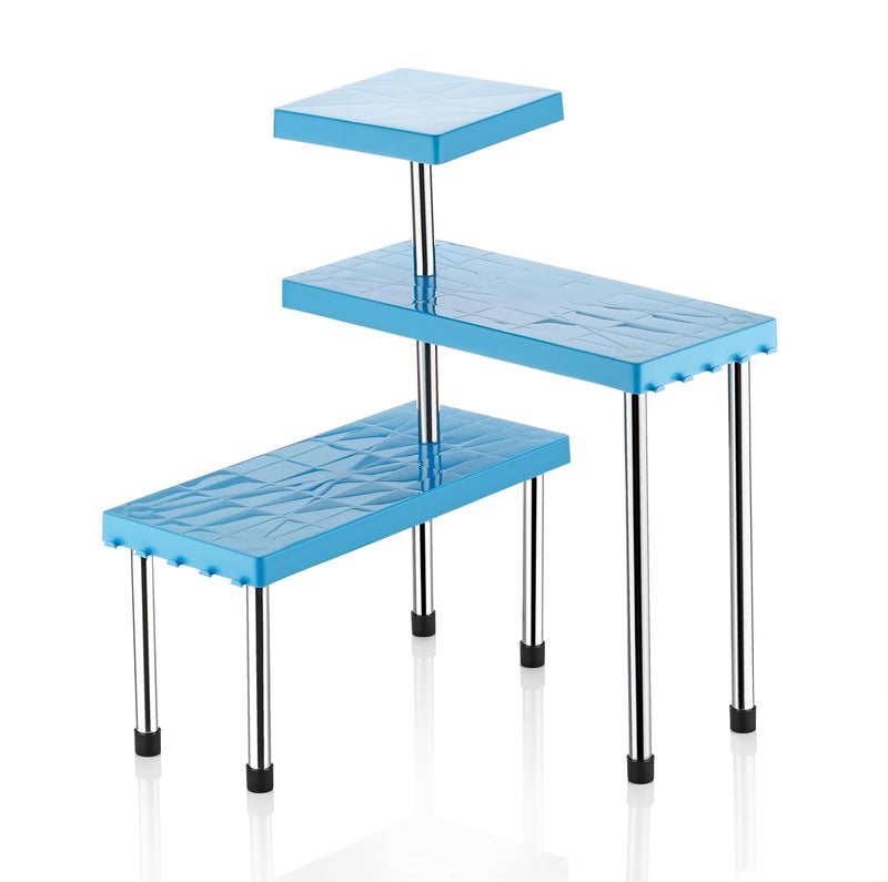HOMBERKING Multipurpose Storage Organizer Rack Shelf for Living Room, Office, Bedroom, Bathroom, Kids Room, Kitchen (Pack of 1) - Image 1