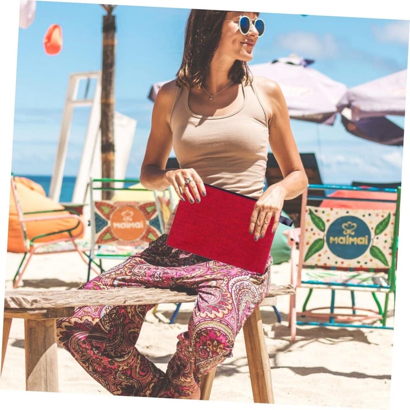 COHEALI 10pcs Oxford Cloth File Bag A4 Portable Waterproof Document Bag Zipper File Pouch Sturdy Document Storage Organizer for Travel School Office Colorful Size 2 - Image 4