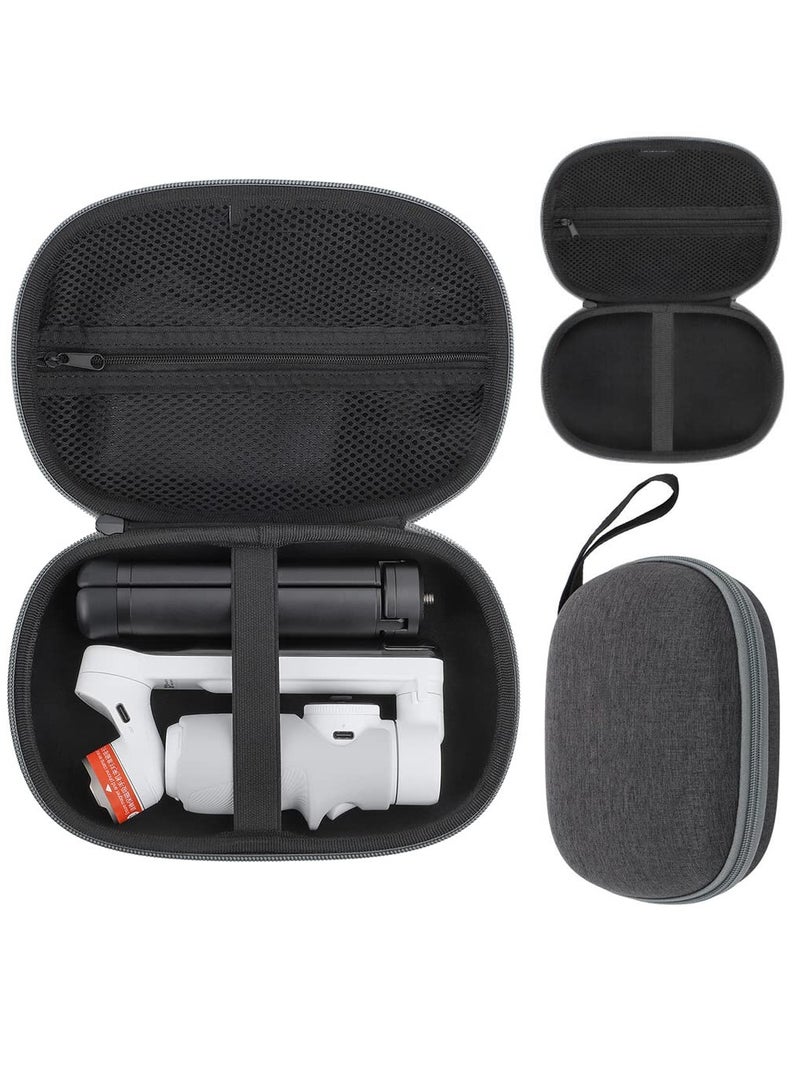 SOLARAE For Insta360 Flow/DJI  SE Case,PU Leather Portable Storage  Case Shoulder Bag for DJI Smartphone Gimbal Stabilizer Accessories - Image 1