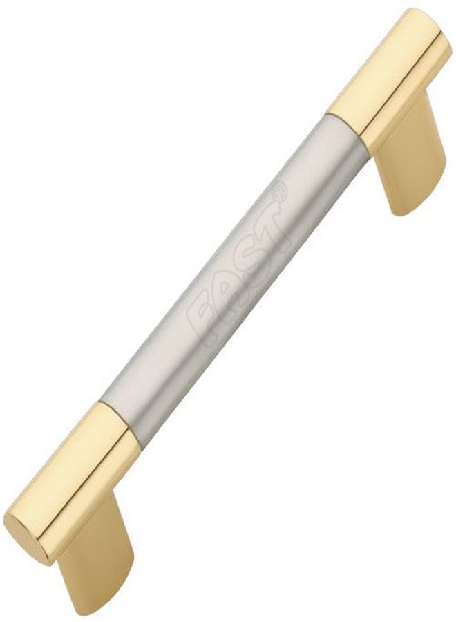 FAST CP33 Gold and Stainless Steel Cabinet Pull Handle for Wardrobe Door & All Other Cabinets Drawer 2pcs (96mm 4inch) - Image 2
