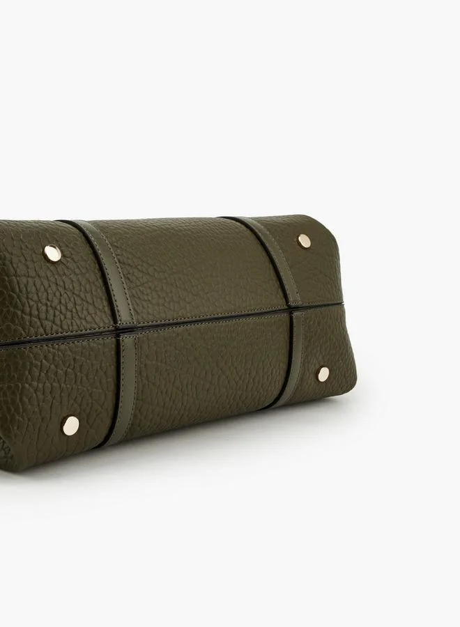 Celeste KHAKI Textured Tote Bag With Pouch for Women | Best Price UAE