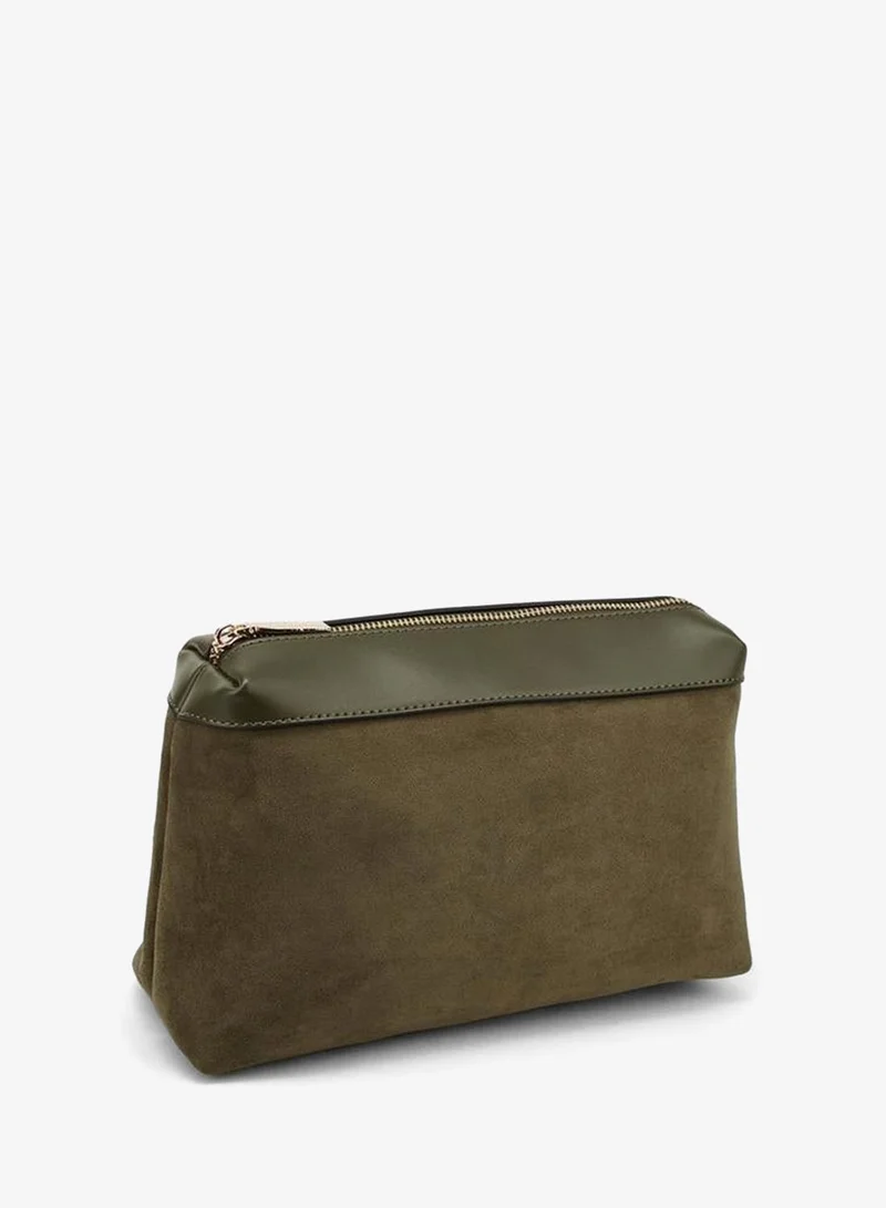 Celeste KHAKI Textured Tote Bag With Pouch for Women | Best Price UAE