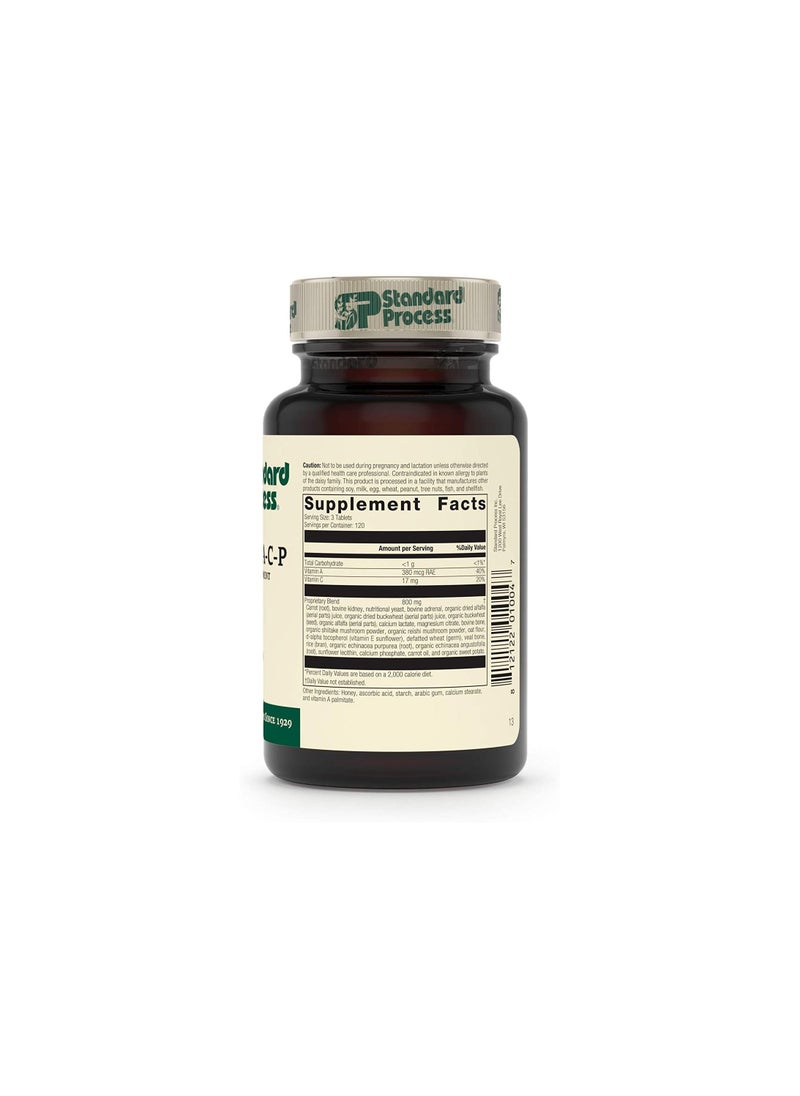 Standard Process Cataplex A C P Dietary Supplement 0750 360 tablets