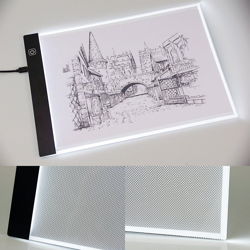 A Generation Of A4 Copy Table Professional Drawing Drawing Board Copy Table A3 Light Plate Copy Board Supply - Image 4