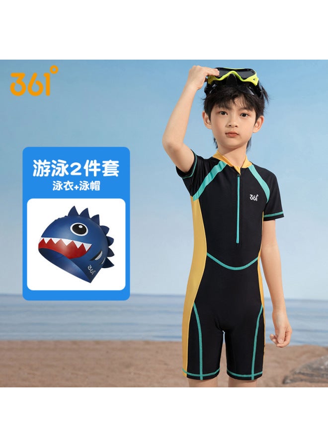 361 Kidsren's Swimsuit Boys  New Boys' Swimsuit Small Kidsren's Middle And Large Kidsren's Youth Swimsuit 202