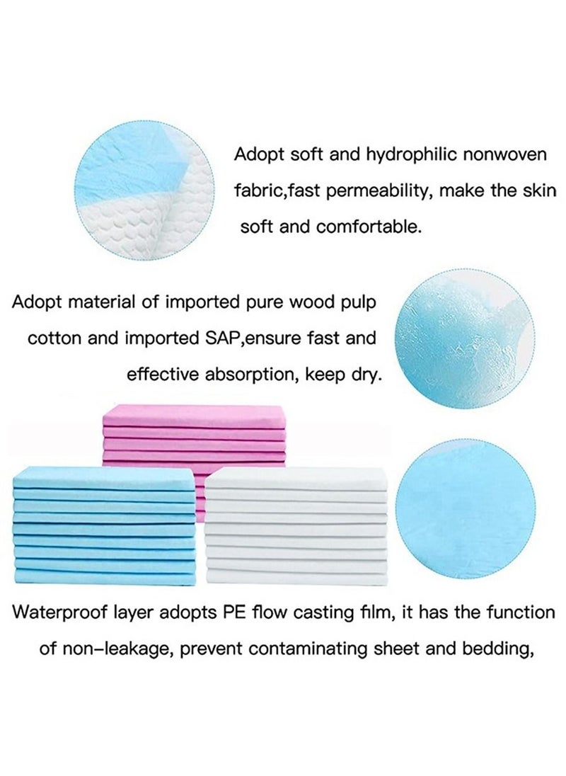 THE SMURFS - Disposable Changing Mats, 40 Counts, Soft Waterproof Mat, Portable Leak Proof Changing Mat, New Mom Leak-Proof Under pad, Mattress Table Protector Pad - Image 1