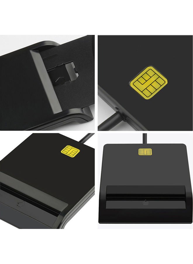 NIBEMINENT Smart Card Reader Black  - Image 3