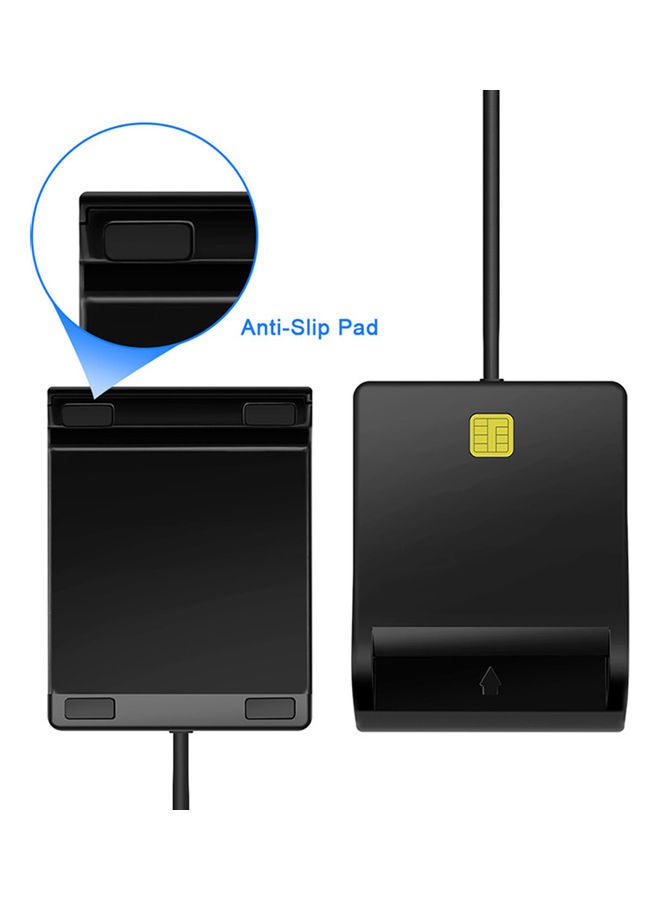 NIBEMINENT Smart Card Reader Black  - Image 2