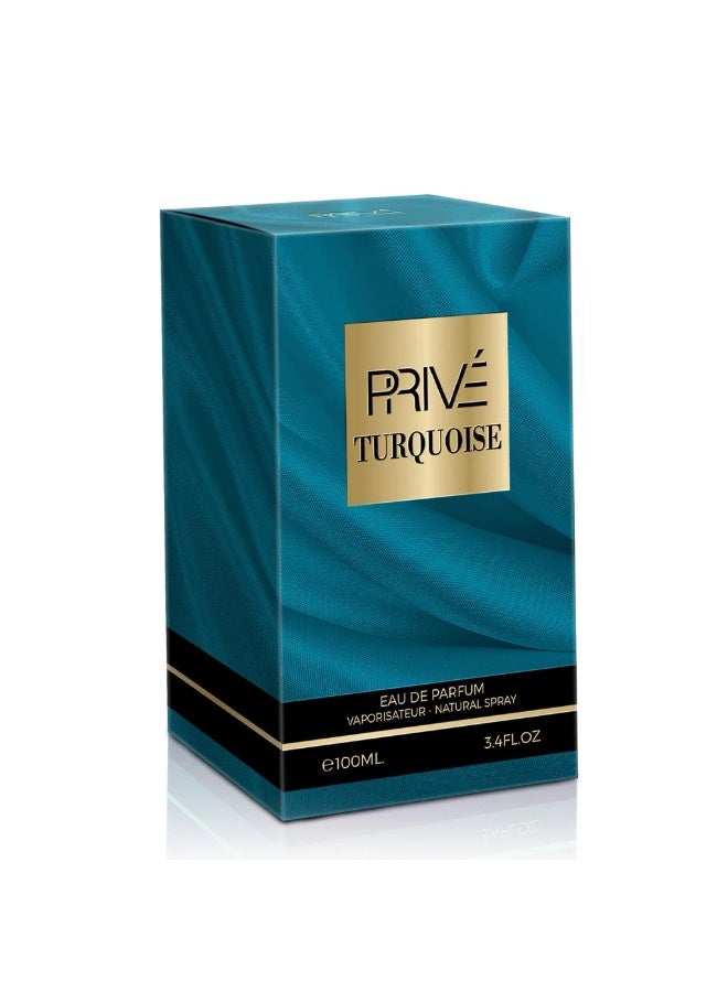Prive Turquoise Perfume For Unisex 100ml EDP - Image 1