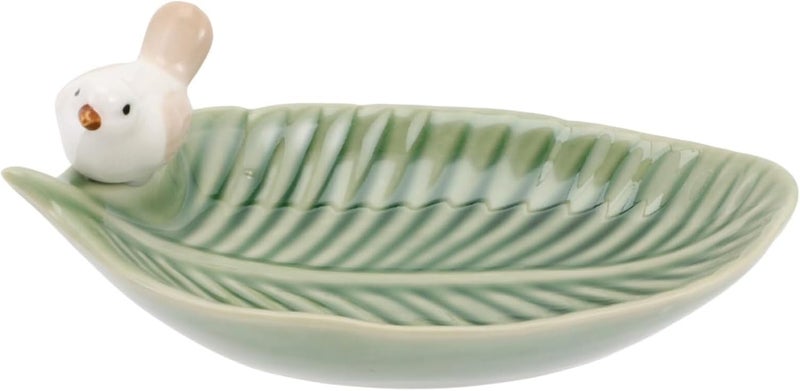 Ceramic Bird Fruit Dessert Plate Multi-Functional Feeding Tray - Image 1