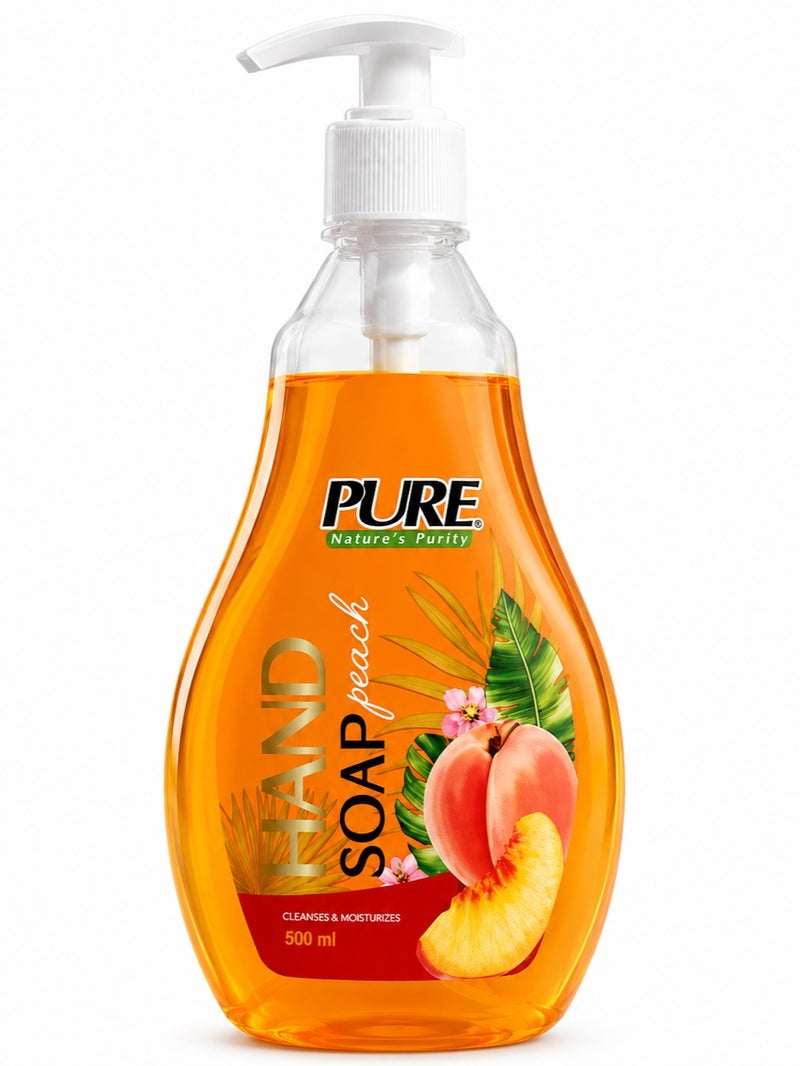 Hand Soap With Peach 500ML