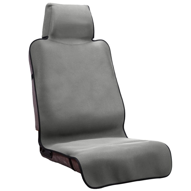 DREAMANIA Waterproof Seat Cover, Upgraded Sweat Carseat Protector, Perfect for Universal Anti-Slip Car Truck SUV Seat, Ideal for Surfing Yoga Gym Workout, Grey - Image 1