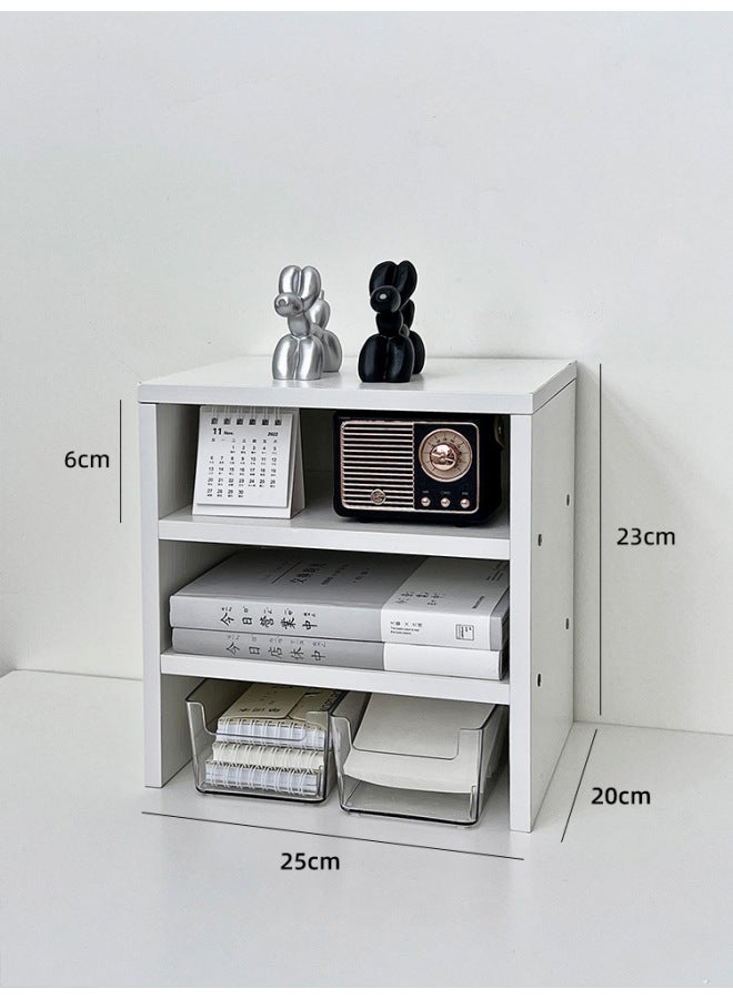 Laptop Stand Bracket Desktop Monitor Elevated Rack Desk Desktop Elevated Base Storage Rack-Color:Three-layer Model