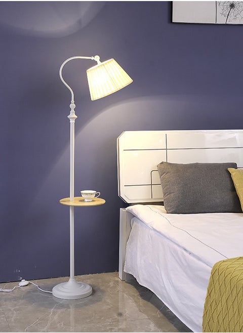 Led Floor Lamp, Dimmable Modern Creative Nordic Standing Lamp,  Retro Vertical Light, for Living Room Bedroom Study Hotel