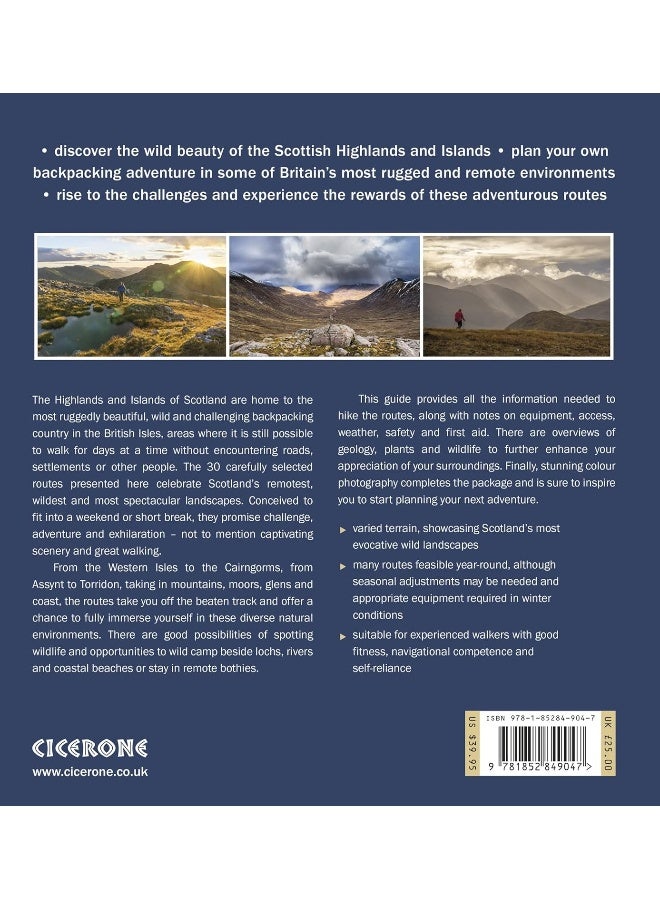 Scottish Wild Country Backpacking: 30 weekend and multi-day routes in the Highlands and Islands  - Image 2
