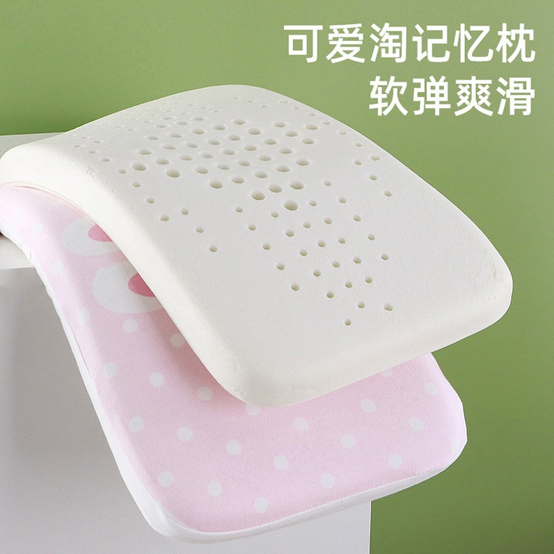 Baby Memory Pillow Second Generation Washed Cotton Kidsren'S Pillow Slow Rebound Neck Protection Shaping Pillow Kindergarten Nap Infant Pillow - Image 3