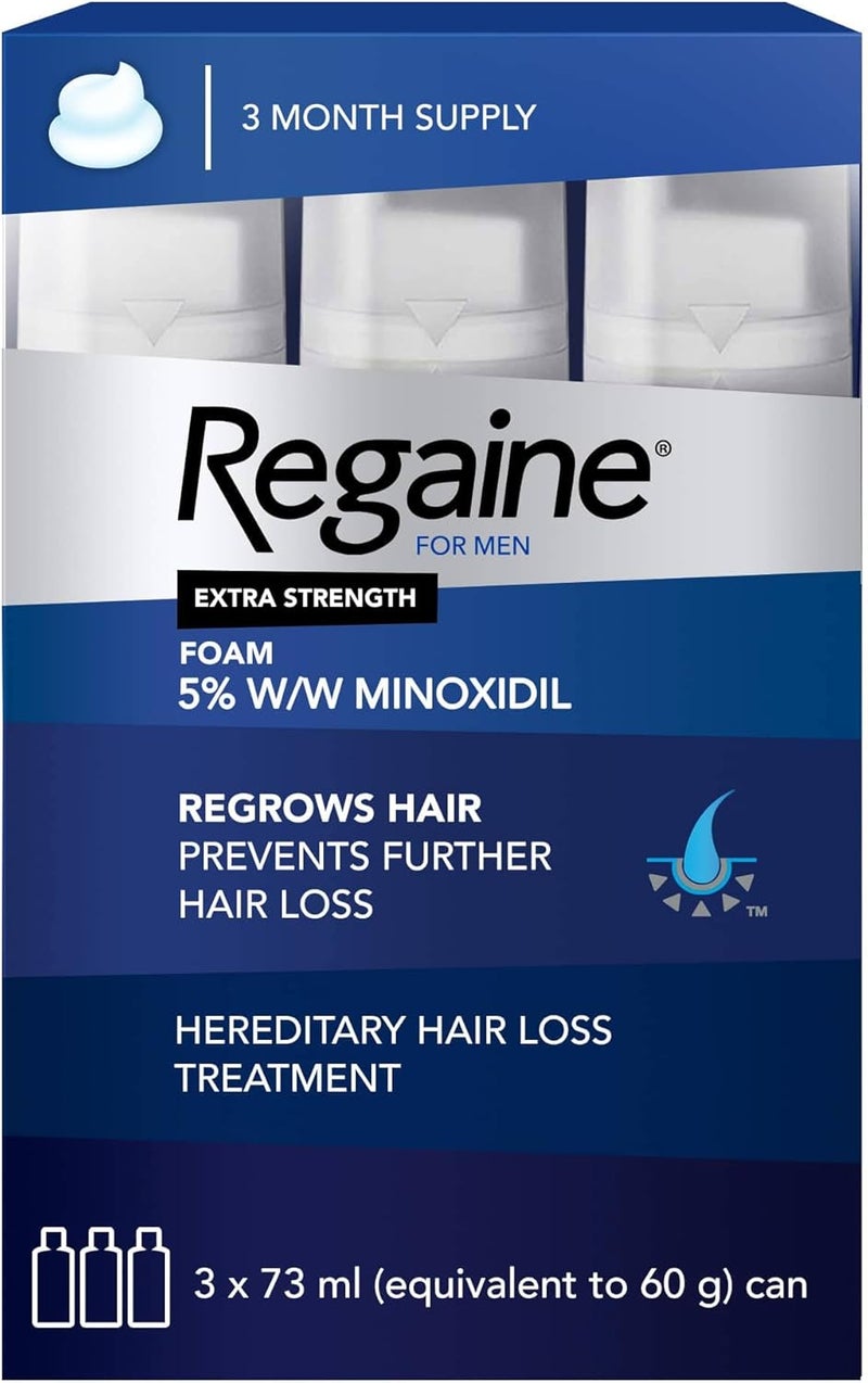 ريجين مين فوم ٥٪ ٦٠ غرام عبوة ثلاثية - Image 1