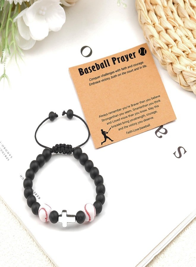 CXLDTE Baseball Bracelet Gifts for Boys 8-12 Who Loves Baseball Players Birthday Accessories Stuff Valentine's Day Easter Basket Stuffers Baptism Christmas Stocking Stuffers Gifts for Teenage Teen Boys Teens - Image 4