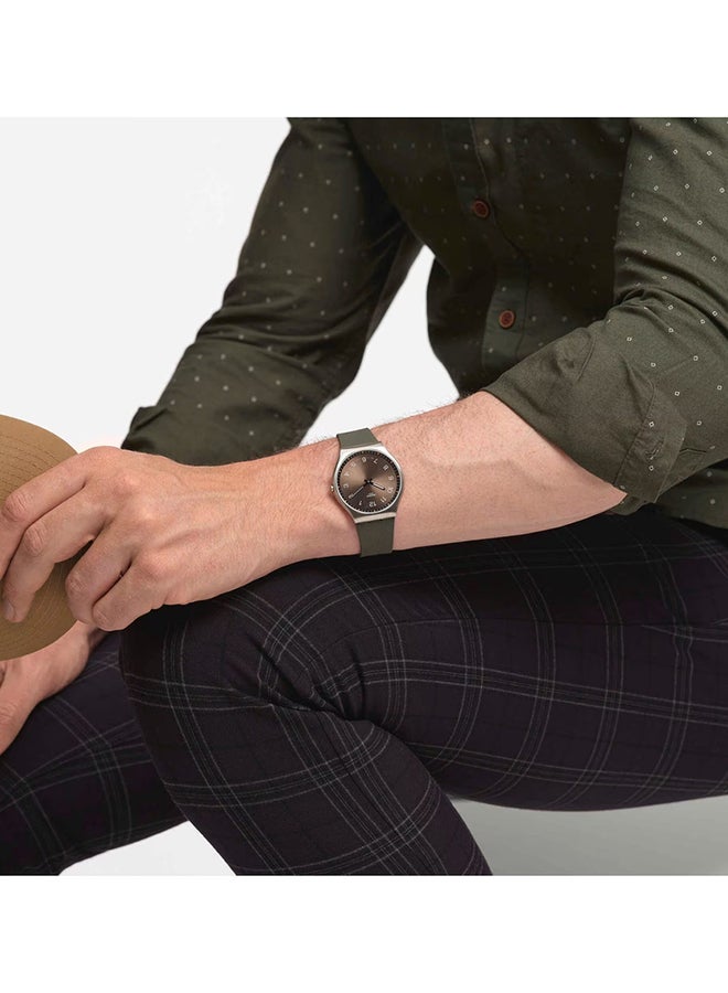 Swatch ساعة يونيكس من الفولاذ المقاوم للصدأ كوارتز SKINEARTH - Image 5