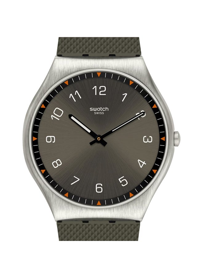 Swatch ساعة يونيكس من الفولاذ المقاوم للصدأ كوارتز SKINEARTH - Image 1