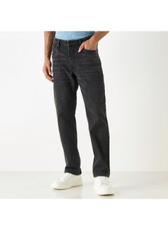 Lee Cooper Lee Cooper Straight Cut Jeans with Pockets  - Image 1