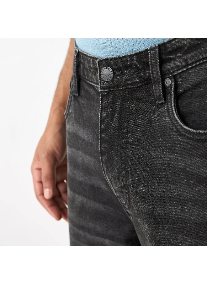 Lee Cooper Lee Cooper Straight Cut Jeans with Pockets