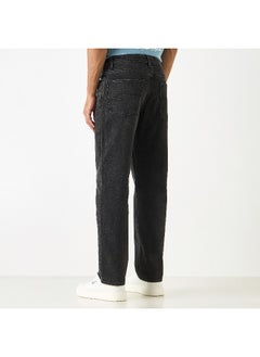 Lee Cooper Lee Cooper Straight Cut Jeans with Pockets  - Image 3