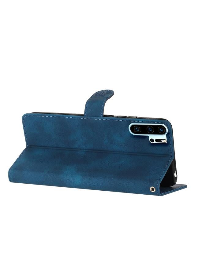 اس-توب جراب هاتف Huawei P30 Pro من الجلد بنقشة زهور الفراشة - Image 5