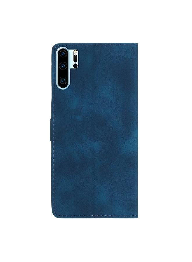 اس-توب جراب هاتف Huawei P30 Pro من الجلد بنقشة زهور الفراشة - Image 3