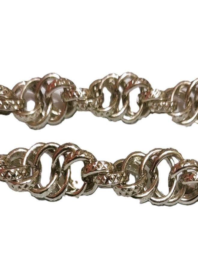 DeLegarde Stainless Steel Chain Necklace, 34 Inch, Polished Metal Chain Design, Unisex, Large - Image 2