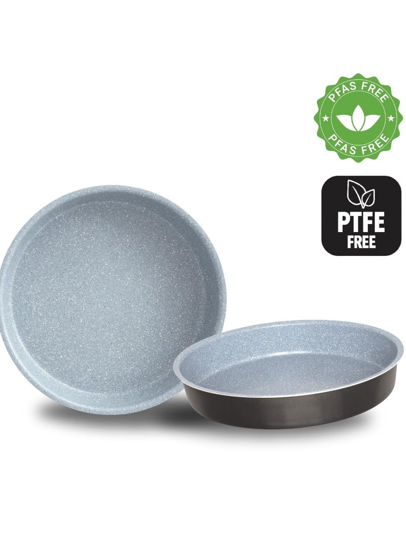 Dorsch Danish Design Non-Stick Round Pan - Ceramic Coating, PTFE Free, TUV Tested, Oven Safe, High-Grade Aluminum, Scratch Resistant, Easy to Clean, Durable, Eco-Friendly, PFOA Free, Heat Resistant (28 CM) - Image 5