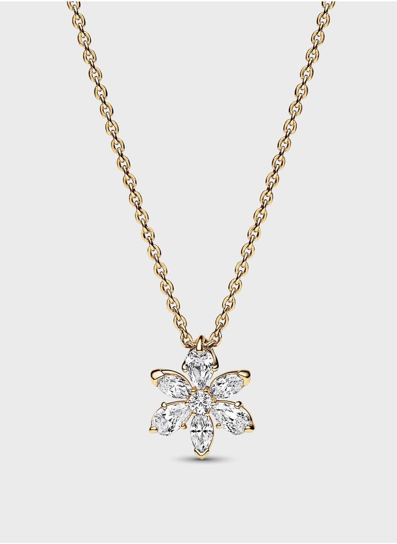 PANDORA Sparkling Herbarium Cluster Pendant Necklace  - Image 1