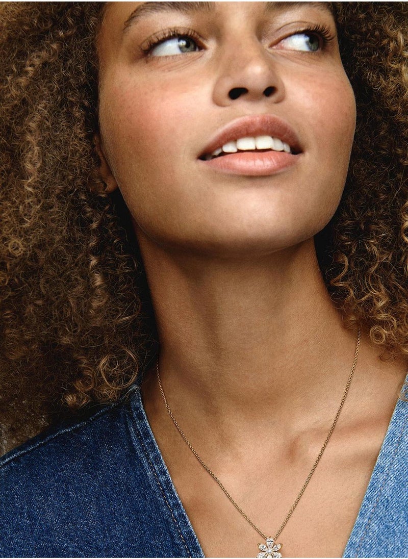PANDORA Sparkling Herbarium Cluster Pendant Necklace  - Image 5