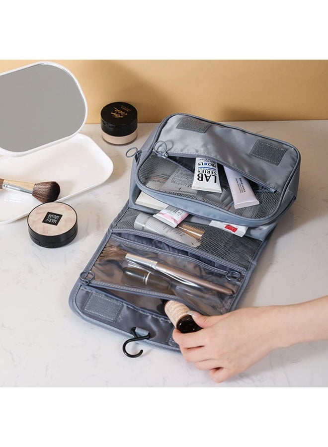 ECVV Hanging Toiletry Bag for Men, Travel Toiletry Organizer Large Dopp Kit for Toiletries, Makeup, Cosmetics Portable Large Capacity Shaving Bag - Image 2