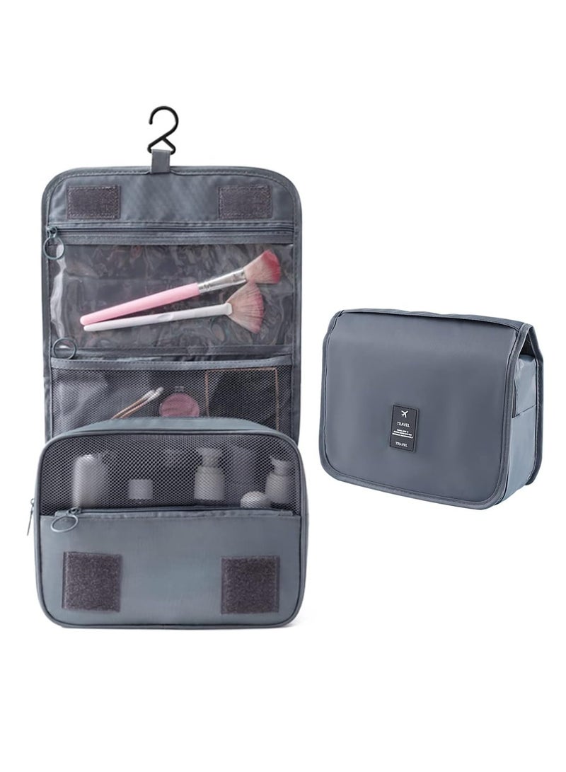 ECVV Hanging Toiletry Bag for Men, Travel Toiletry Organizer Large Dopp Kit for Toiletries, Makeup, Cosmetics Portable Large Capacity Shaving Bag - Image 1