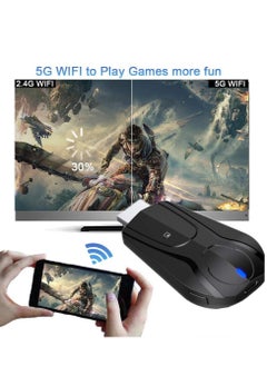 SYOSI Wireless Display Dongle 2.4G WiFi Portable Display Receiver 1080P HDMI Screen Mirroring Compatible with Phone to TV Projector Support fot M-iracast Airplay DLNA  - Image 4