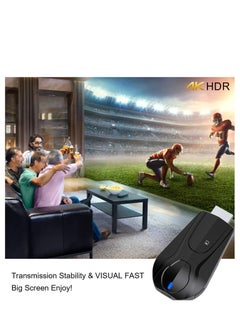 SYOSI Wireless Display Dongle 2.4G WiFi Portable Display Receiver 1080P HDMI Screen Mirroring Compatible with Phone to TV Projector Support fot M-iracast Airplay DLNA  - Image 3