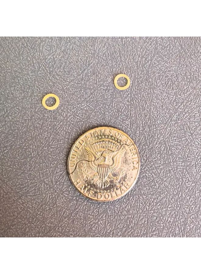 Magic Coin Bitten Coin Restore Trick For Magicians And Party Gifts - Image 1