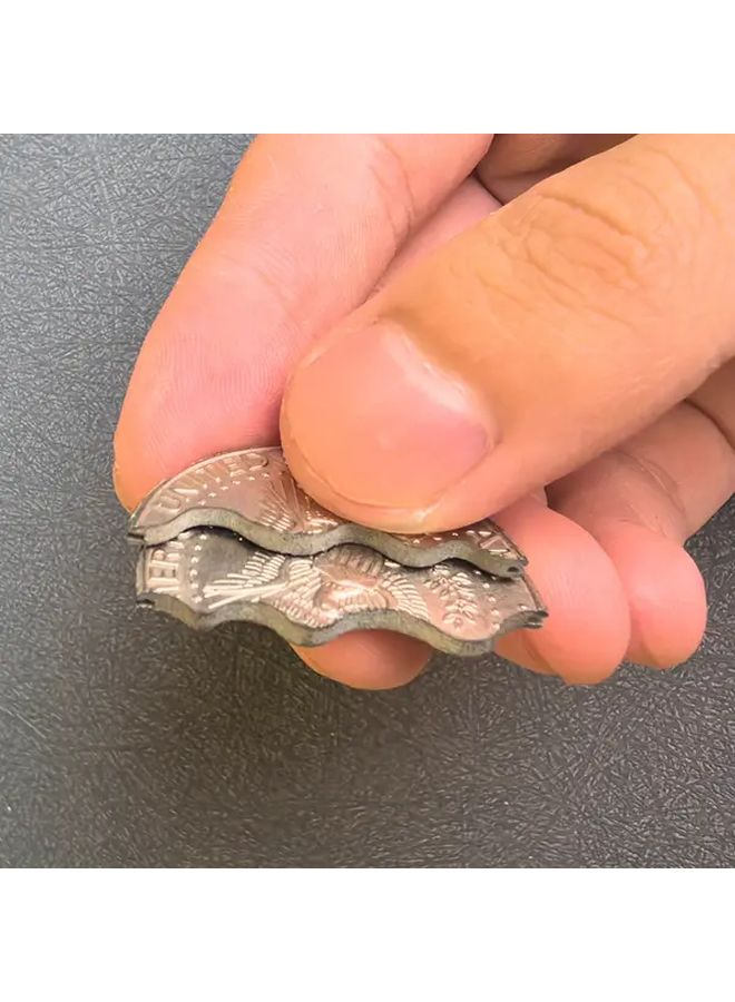 Magic Coin Bitten Coin Restore Trick For Magicians And Party Gifts - Image 2