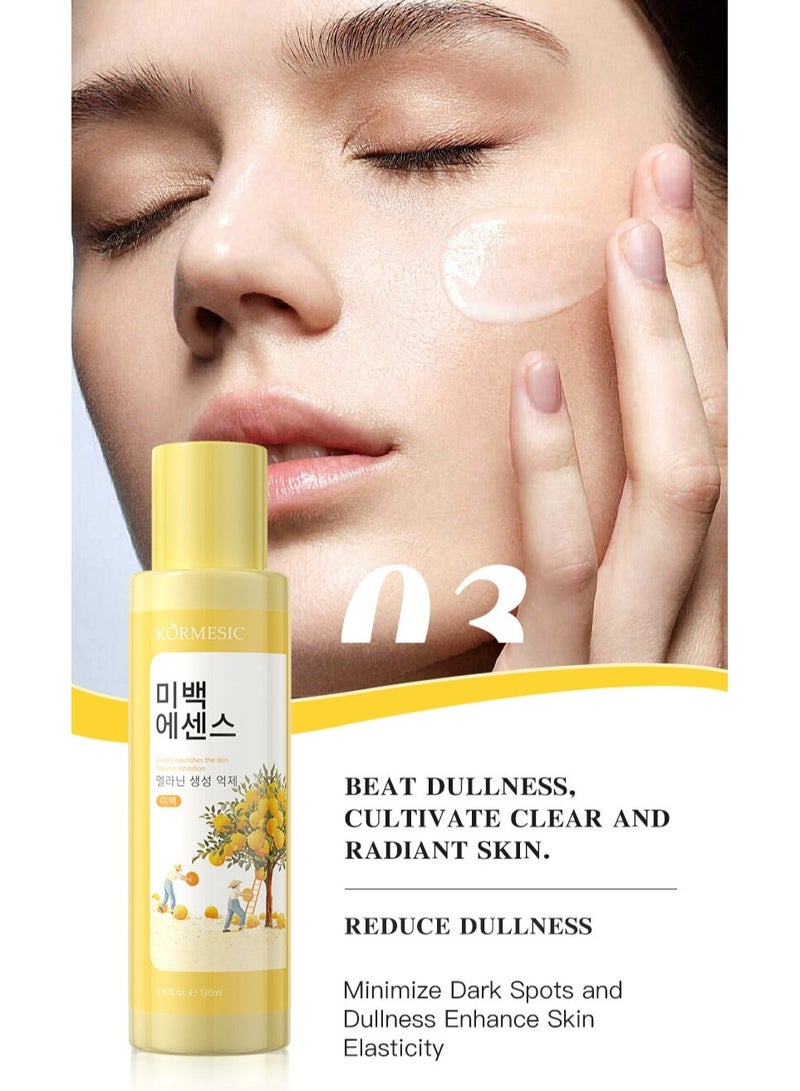 Kormesic 90% Yuzu & 5% Niacinamide Essence Lotion 130ml - Image 3