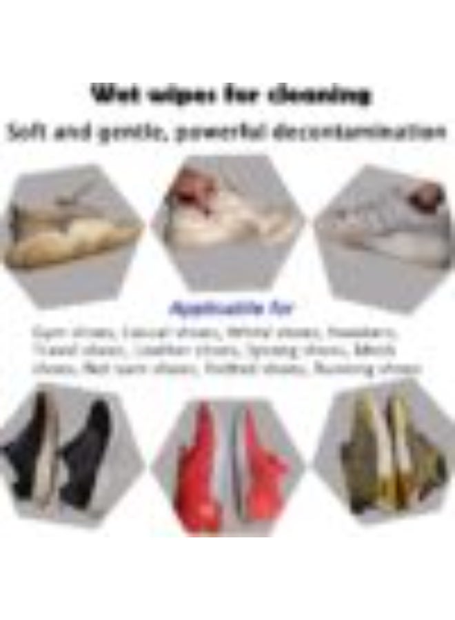 Generic Wet Wipes For Cleaning Sneakers And Shoes - 80 Pieces - Removes Dirt And Stains Quickly - Image 4