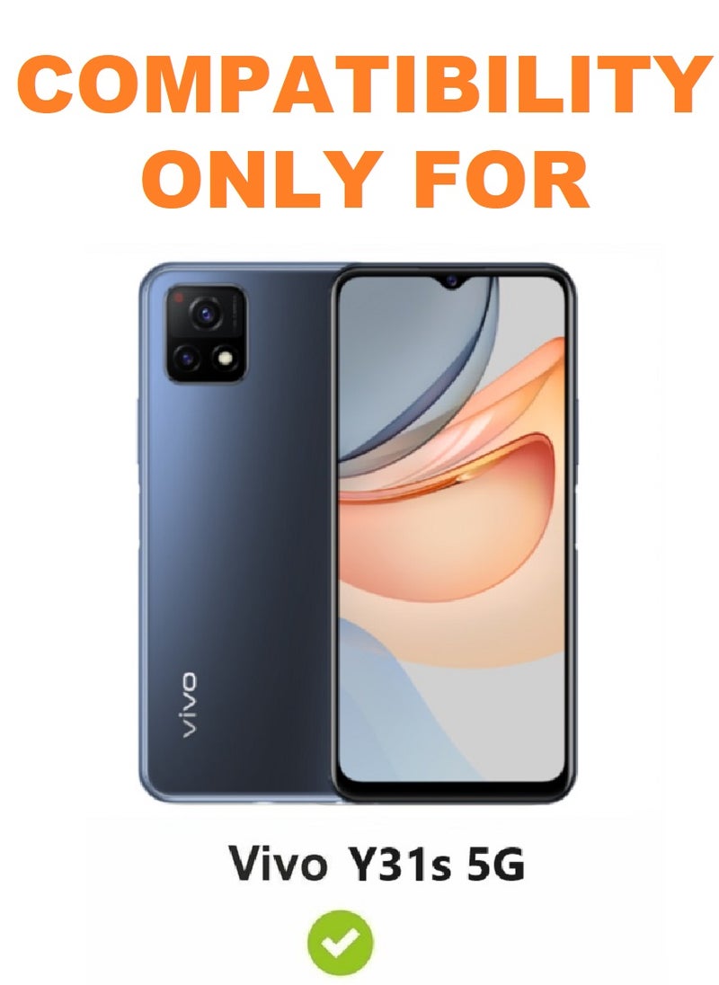 Super Tempered Glass Screen Protector 5D Designed For vivo Y31s Full Glue Edge to Edge Full Screen Coverage And Bubble Free - Image 3