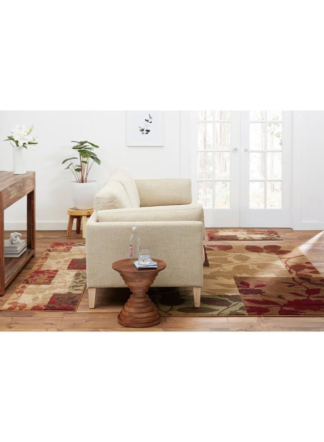Home Dynamix Amelia Modern Area Rug, 3 Piece Set, Beige/Green/Red - Image 2