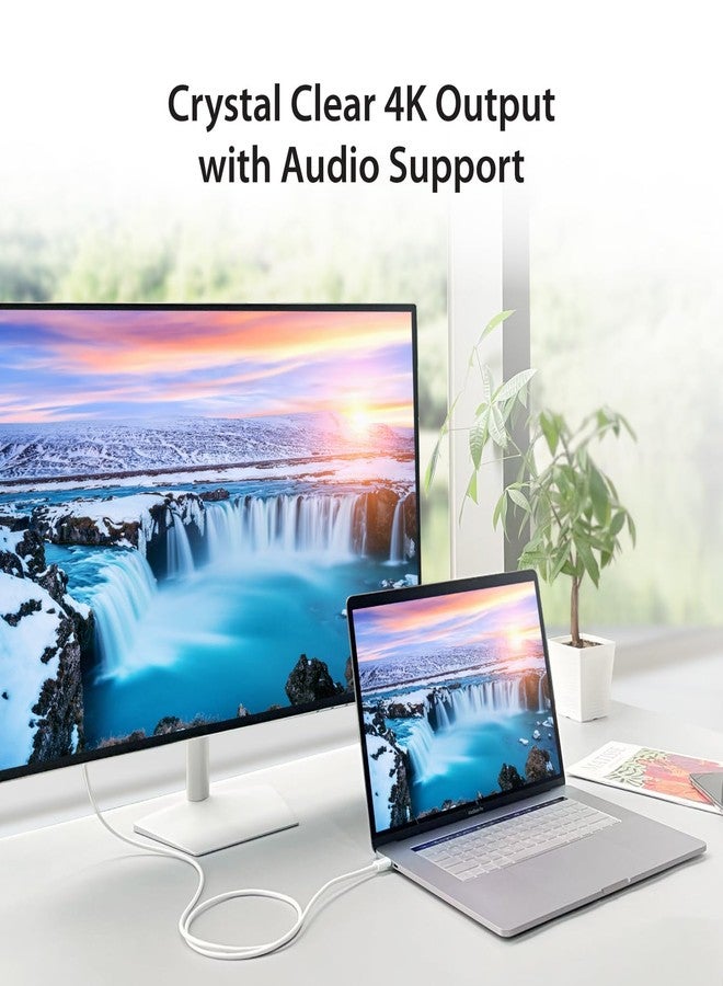 j5create USB-C to DisplayPort Cable - 4K@144Hz, 3.9ft, Type C to DP Cable, Compatible with iPhone 15 Pro/Max, MacBook Pro/Air, iPad Pro, XPS, Thunderbolt 4, USB 4 (JCA141) - Image 2