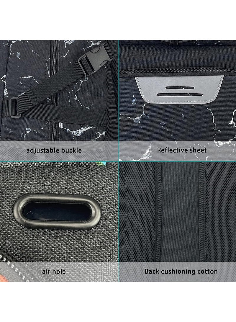 SYOSI Basketball backpack with ball and shoes compartment Fit Volleyball, soccer, Swim, Gym, Travel, and School, large capacity sports training equipment bags - Image 3