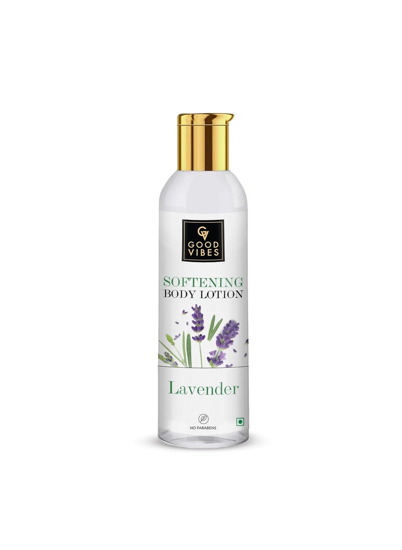 Good Vibes Good Vibes Softening Body Lotion  Lavender  Deeply Nourishes  Moisturizes Dry Skin  Reveals Healthy Glowing Skin  Parabens Free  676 Fl Oz200ml 