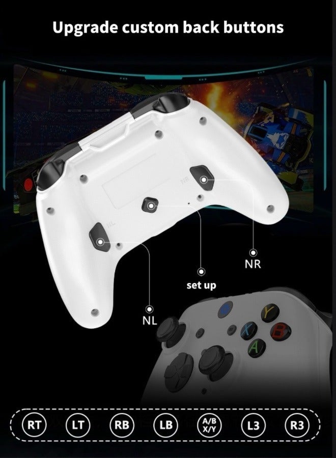 haleemy 2.4GHz + Switch Wireless Bluetooth Game Controller - Compatible with PC 360 / Android / TV Box / iOS - Image 4