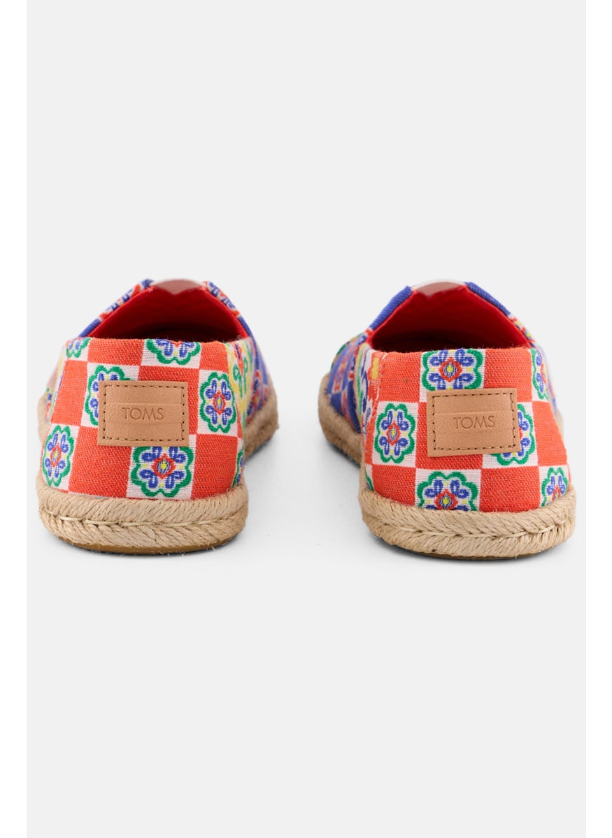 TOMS Women Slip On Casual Shoes, Blue Combo  - Image 4