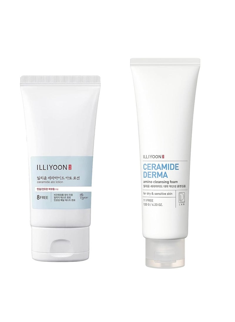 illiyoon - Illiyoon ATO Lotion 68ml with Cleansing Foam - Image 1