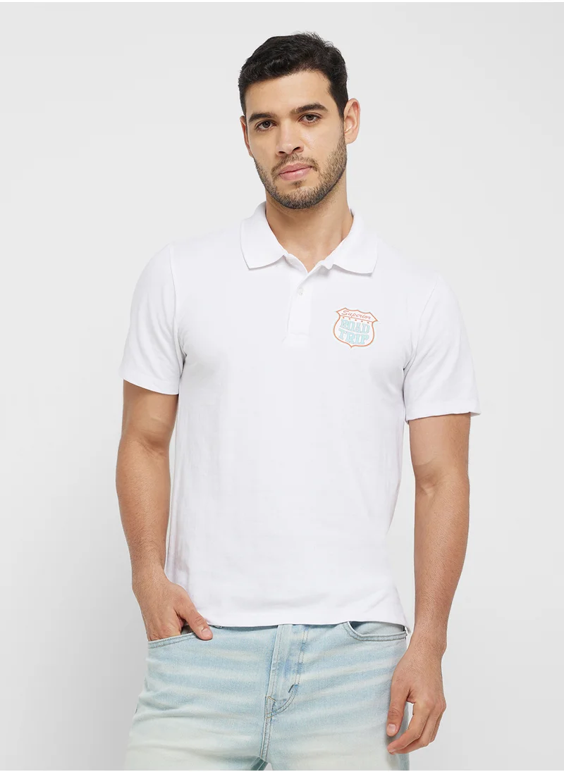 روبرت وود Logo Polo Shirt